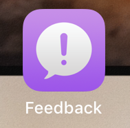 icône de l'application Feedback