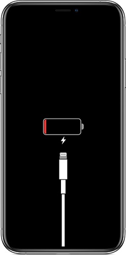 recharger la batterie de l'iPhone