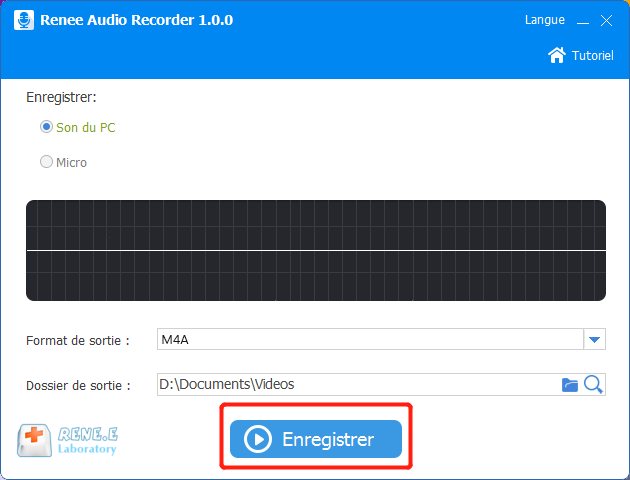 enregistrer le son du PC avec Renee Audio Tools