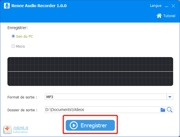 enregistrer le son du PC avec Renee Audio Tools