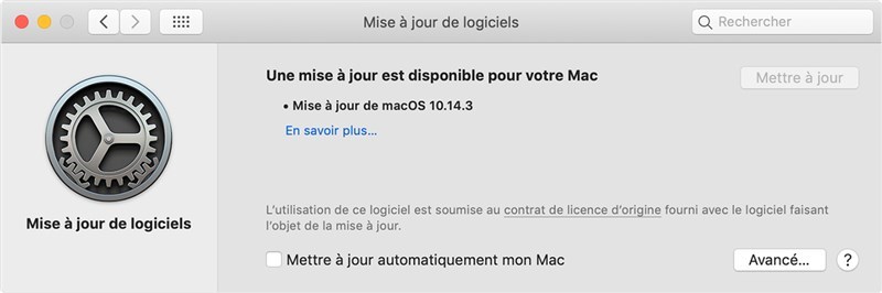 l'iTunes ne reconnaît pas iPhone sur Mac