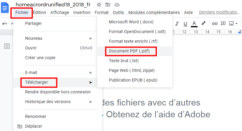 télécharger le fichier édité
