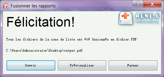 la conversion est terminée