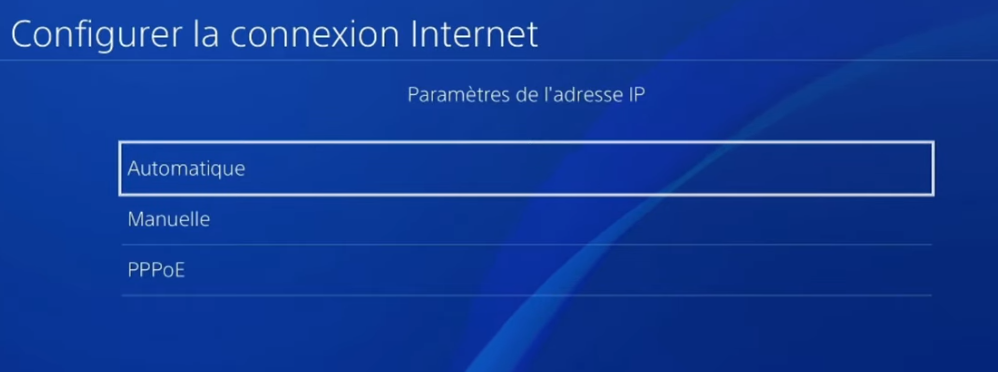 connexion Internet automatique