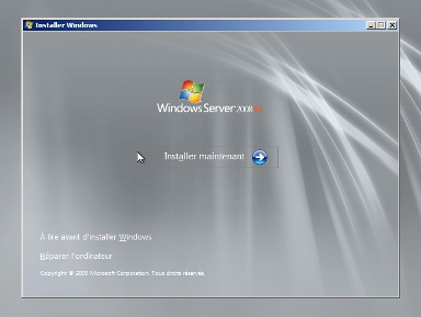 réparer l'ordinateur de Windows Server 2008